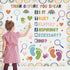 Boho Classroom Bulletin Board Decorations - Kindness Motivational Think Before You Speak Wall Decor