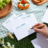 Motiskyy 12 Set Set 5.5 4.25 Inches Camp Lined Flat Cards and Envelopes x Camp Stationary with Envelopes for Boys