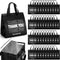 Aliceset 80 Pcs Thank You Insulated Bags for Food Delivery Bulk 9.5