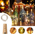 Generic Lights,20-LED 6.56FT Wine Bottle Wine Bottle Cork Lighting - Small Wedding String Lights | for Christmas