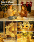 SenLuKit Copper Wire Fairy Lights Waterproof Plug in Christmas String Lights with Remote for Living Bed Room, Backyard