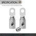 Conext Link RT4N-2 Set Screw Ring Terminal 2 Pack (4 Gauge, Nickel)