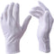 12 Pairs White Cotton Gloves, Soft Cloth Dust Gloves for Men Women, Art Crafting Handling, Eczema, BBQ, X-Large