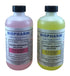 pH Buffer Calibration Solution Kit 2-Pack — pH 4.00 (red) and pH 7.00 (Yellow), Each 250 mL, NIST Traceable
