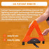 Emergency Warning Triangle by Lumen Wand Store for Road Side Safety, Vehicle Breakdown, Hazard Marking