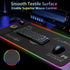 JOYYE 15W Large Gaming Mouse Pad with Magnetic Wireless Charger Fast Charging, RGB Light LED Mousepad Desk Mat, Smooth