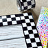 Youngever 52.5 ft Bulletin Board Borders, Checker Design for Classroom Decoration