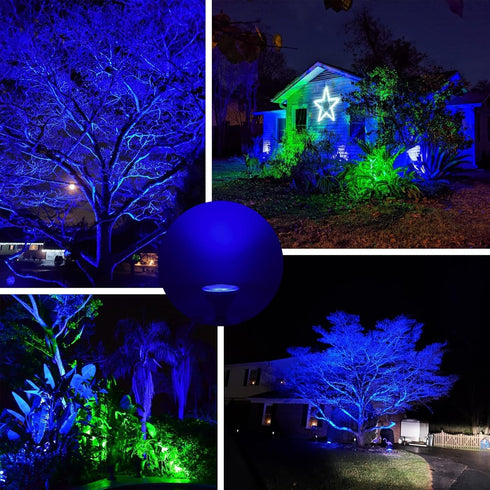 Par38 Bulb 15W(100Watt Bulbs, E26 Bulbs 2 Pack LED Blue Light - Equivalent) Blue LED Light Base Flood Light Perfect