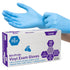 MED PRIDE Large NitriPride Nitrile-Vinyl Blend Exam Gloves, 100 Count, Powder Free, Latex Free for Medical, Cooking,