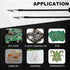 2 Pack Magnetic Helping Hands Soldering, Flexible Gooseneck Metal Arms for Soldering Jewelry, Painting Crafts