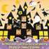 Halloween Bulletin Board Decorations, DIY Photo Crafts Set, Trick or Treat Pumpkin Bat Witch Cutouts