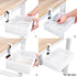 Mesh Desk Organizer and Clamp-on Swivel Pencil Drawer, Extra Sturdy C-Clamp Mount System for Home Office Storage