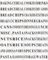 Zonon 8 Pack Basket Labels Clips with 40 Pcs Pantry Labels Set, Removable Bin 3.5 x 2.4 Inch for Kitchen, Black & White