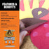 Gorilla Permanent Adhesive Dots, Double-Sided Clear, 0.5" Diameter, 150 Pieces, Pack of 3