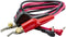 Triplett Universal 42" Test Leads with Mini Banana to Angled Bed of Nails Clips, 79-695