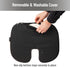 Mind Reader Memory Foam Seat Cushion with Air-Cloud Technology, Sciatica, Coccyx & Hip Pain Relief, Office, Memory