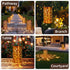 1 Pack DIBIEECN Mothers Day Gifts for Mom, Birthday Gifts Grandma Ladies Solar Lanterns Outdoor Hanging Hollowed-Out