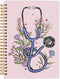 Stethoscope Medical Notebook Journal, Doctor Nurse Notebook, Medical Student Gifts, Future Nurse
