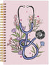 Stethoscope Medical Notebook Journal, Doctor Nurse Notebook, Medical Student Gifts, Future Nurse