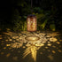 GOLFOEE Hummingbird Mothers Day Gifts for Mom Solar Lanterns Outdoor Waterproof Solar Lights Outdoor Waterproof