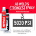J-B Weld Original Epoxy, Steel Reinforced Epoxy, High Strength - 2 Pack, Dark Grey (8265S-2)