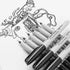 Ultra Fine Point Black Permanent Markers, 36 Pack for Paper, Plastic, Stone, Glass, and Metal
