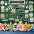 Class Rules Bulletin Board Decorations, Eucalyptus Motivational Cutouts for Classroom