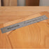 Stainless Steel Center Finding Ruler, Ideal for Woodworking, Metal Work, Construction (12" Ruler)