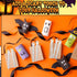 Seajan 120 Pcs Halloween Glow in the Dark Skull Bones Pens, Novelty Nursing Pens for Kids Students Birthday Supplies