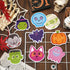 Whaline Halloween Sticky Notes, 9 Designs Spooky Character Notepads, 18 Packs for Office Study Supplies