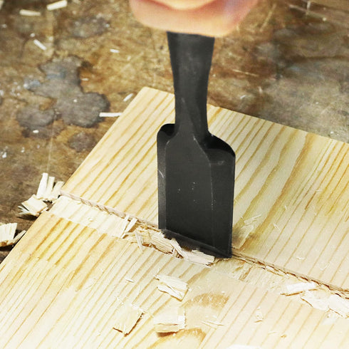 3/8" (9mm), KAKURI Japanese Mortise Chisel for Woodworking Made in JAPAN, Wood Chisel Oire Nomi, Razor Sharp Japanese