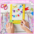Unicorns Pencils, Rainbow HB Pencils, Erasable Cute Graphite Pencil, Birthday Party Supplies, 36