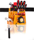 LAUTUS Suede Tool Bag with Adjustable Poly Web Belt - 5 Pockets for Hammer and Tape Measure Holder