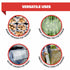 Stretch Wrap with Handle Industrial Strength 2 Pack 11" x 1000 Ft 60 Gauge Thick Shrink Wrap Roll for Moving Supplies