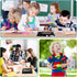 IKAYAS 38 Pack Black Pencil Pouch for 3 Ring Binder, Bulk Pencil Case for Classroom Supplies