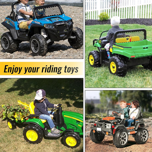 Power Wheels Adapter for Dewalt 20V Battery, Wire Harness Connector for Peg-Perego Ride-on Car