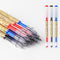 RIANCY Gel Pens, Liquid Ink Rollerball, Black Gel Ink, Quick Drying 0.35mm Japanese Style Extra Fine Point Pens for