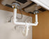 Plumb Pak PP905W Sink Tailpiece, 1-1/2 In Dia X 6 In L, Flanged, PVC, White