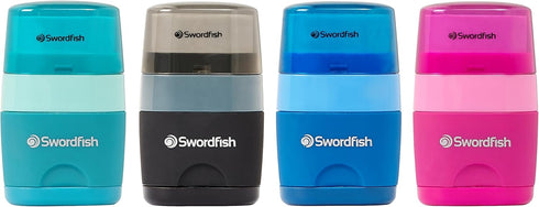 Swordfish "Twin Combo" Pencil Sharpener and Eraser
