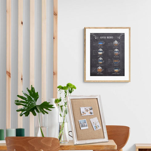 SOFE Small Bulletin Board for Desk, 12"×16" Cute Linen Pin Board with Rustic White Wood Frame for Office Living Room