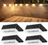 Ellasay Solar Fence Lights Outdoor: 8 Lighting Modes with RGB Solar Powered