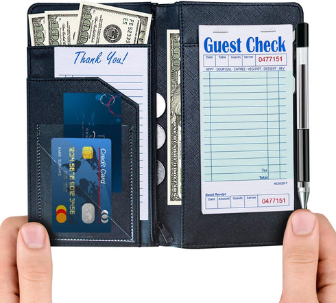 250 (5 Methdic Guest Checks Server Note Pads Orders Waitress Notepad for Restaurants Books)