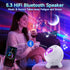 Staryou Projector,180 15 Galaxy Projector Northern Lights Lighting Modes Galaxy Light Projector, White Noise&Bluetooth