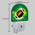 Uiaoiais Night Light for Kids Girls Boys, Abstract American Football LED Night Light Plug into Wall with Dusk to Dawn