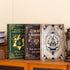 Set Halloween Decorative Faux Books Foldable Hardcover Book Storage Boxes with Hidden Compartments Gothic Book Decor