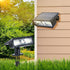 Toodour Solar Spot Lights Outdoor, 2 Pack with 2 Modes, Waterproof Solar Powered Flood Lights for Garden Decor