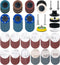 YoShin 270Pcs Die Grinder Accessories,2 Inch Sanding Discs for Drill Grinder Rotary Tools,36-3000