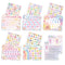underbartliv Potty Training Chart for Girls, 17 PCS Potty Training Sticker Chart Set,