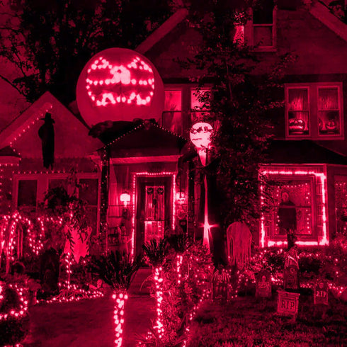 Outdoor,5ftx5ft 100LED HISHINY LED Red Christmas Net Lights Green Wire, Connectable Indoor Outdoor Bush Mesh Net Lights