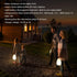 IP44 uuffoo Rechargeable Portable Table Lamp, Cordless RGB Lantern with Remote, Decorative LED Night Light, Waterproof